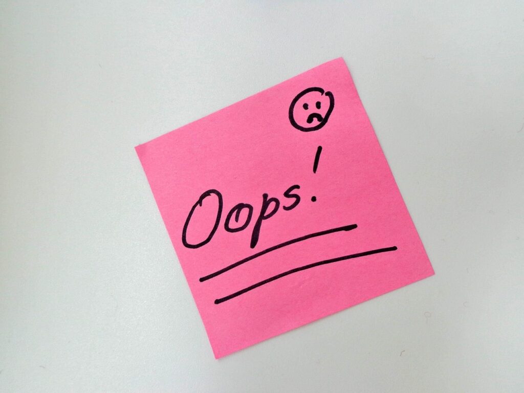 oops, surprise, sticky note, pink, smiley, oops, oops, oops, oops, oops